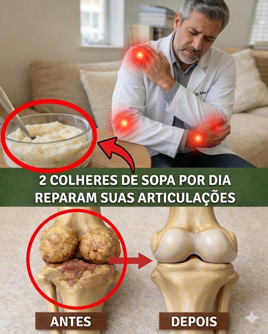 O alimento nº 1 do dia a dia que pode ajudar a proteger a cartilagem dos seus joelhos