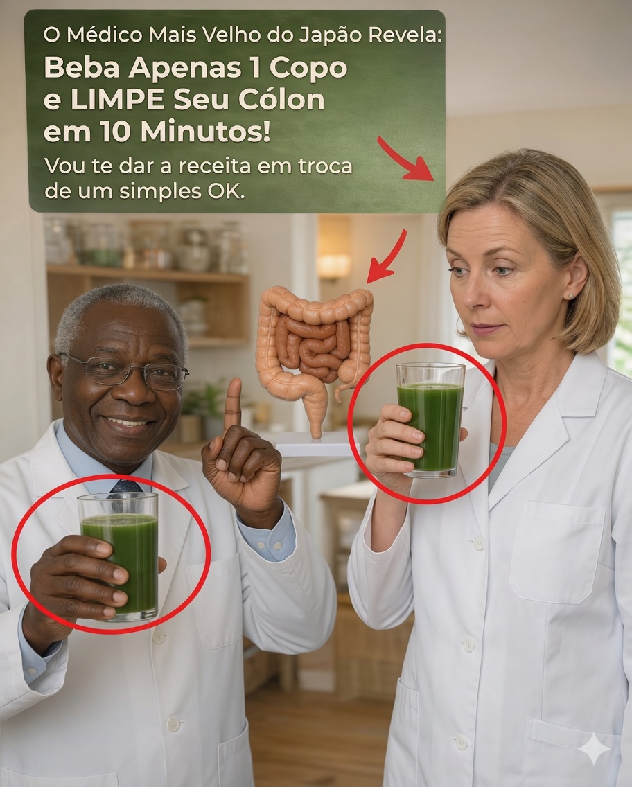 Beba Este Copo Todos os Dias para Apoiar Naturalmente a Saúde do Cólon e da Próstata