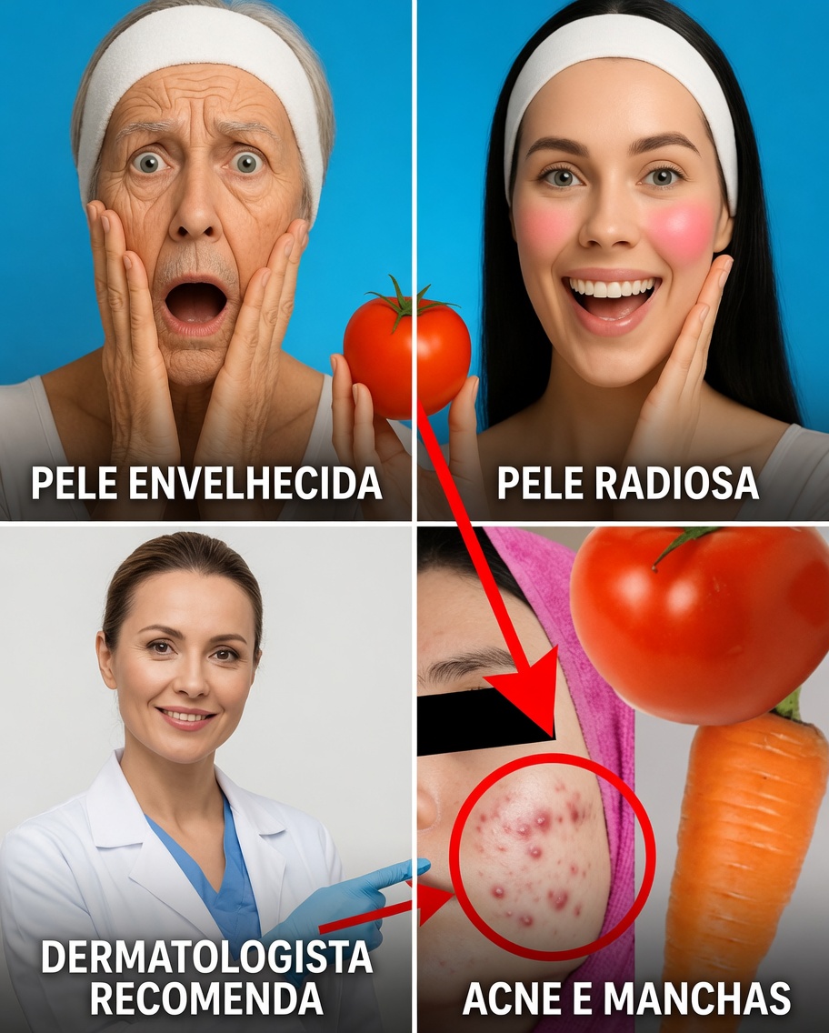 Cenouras e Tomates Podem Fazer Você Parecer 10 Anos Mais Jovem — Mesmo Depois dos 70!