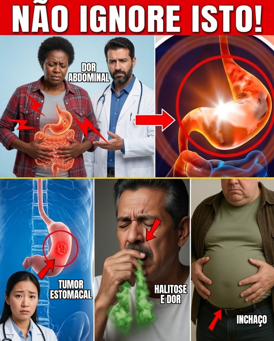 Não Ignore Estes 8 Sinais Precoces de Câncer de Estômago – Isso Pode Salvar Sua Vida!