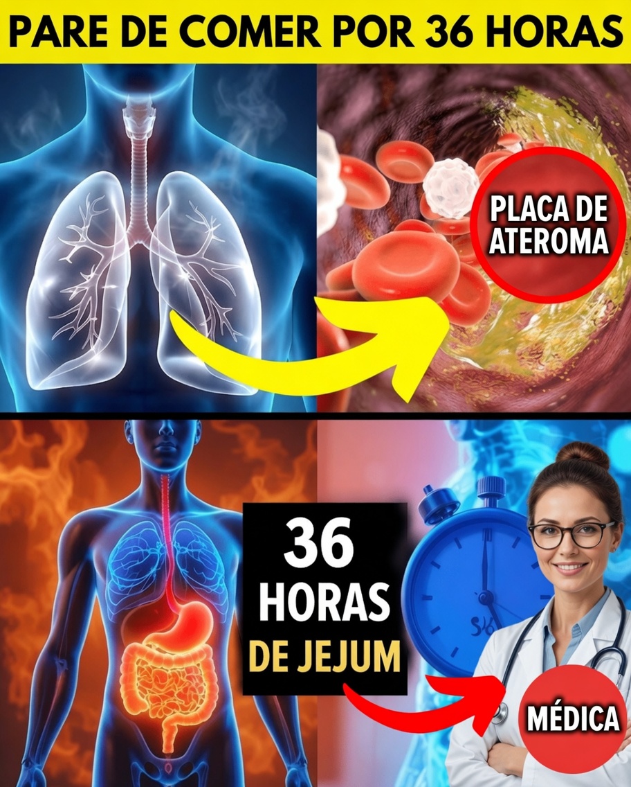 Os Médicos Não Contam Tudo! O Que Acontece Quando Você Fica 36 Horas Sem Comer