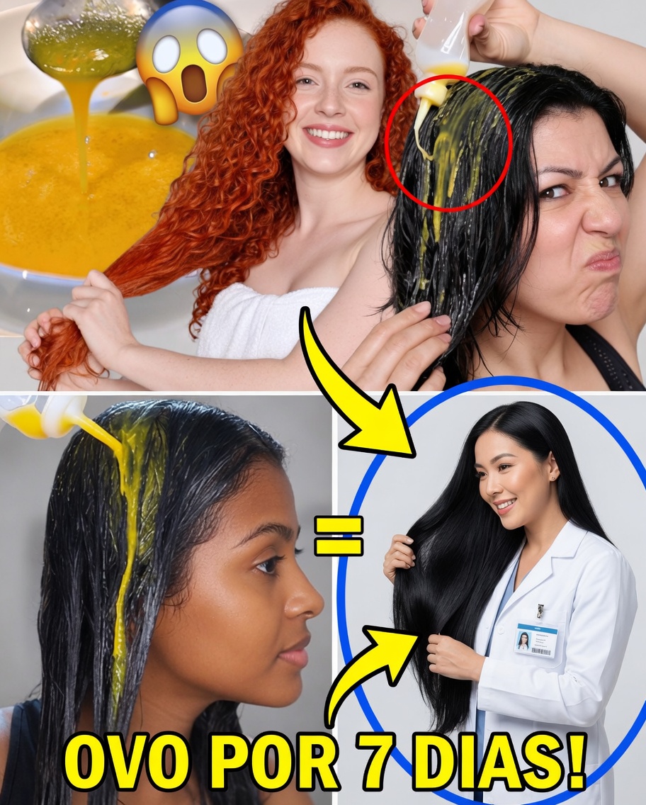 Unlock Hair Growth with the Power of Egg and Olive Oil