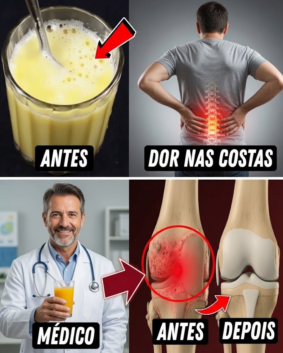 O Alívio da Dor no Joelho Começa com Esta Poderosa Bebida Natural