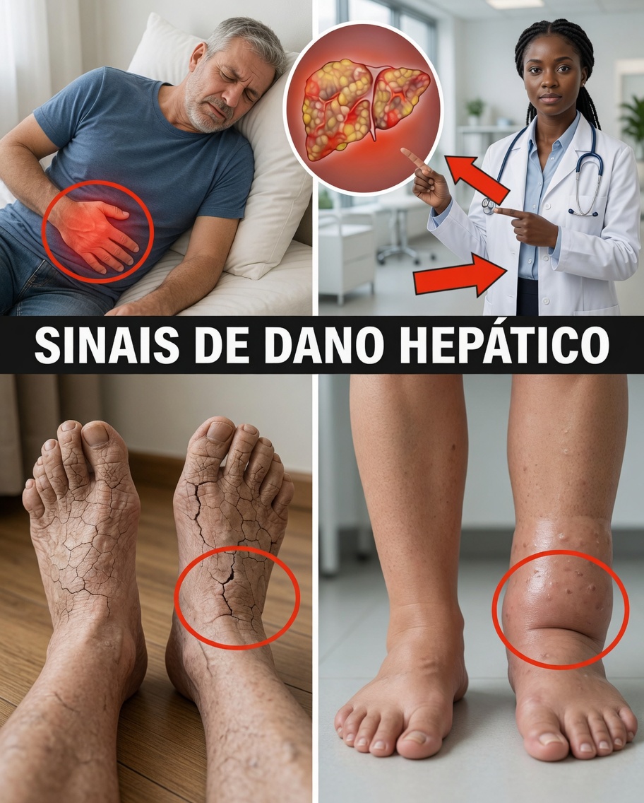 12 Possíveis Sinais de Problemas no Fígado Que Muitas Pessoas Ignoram