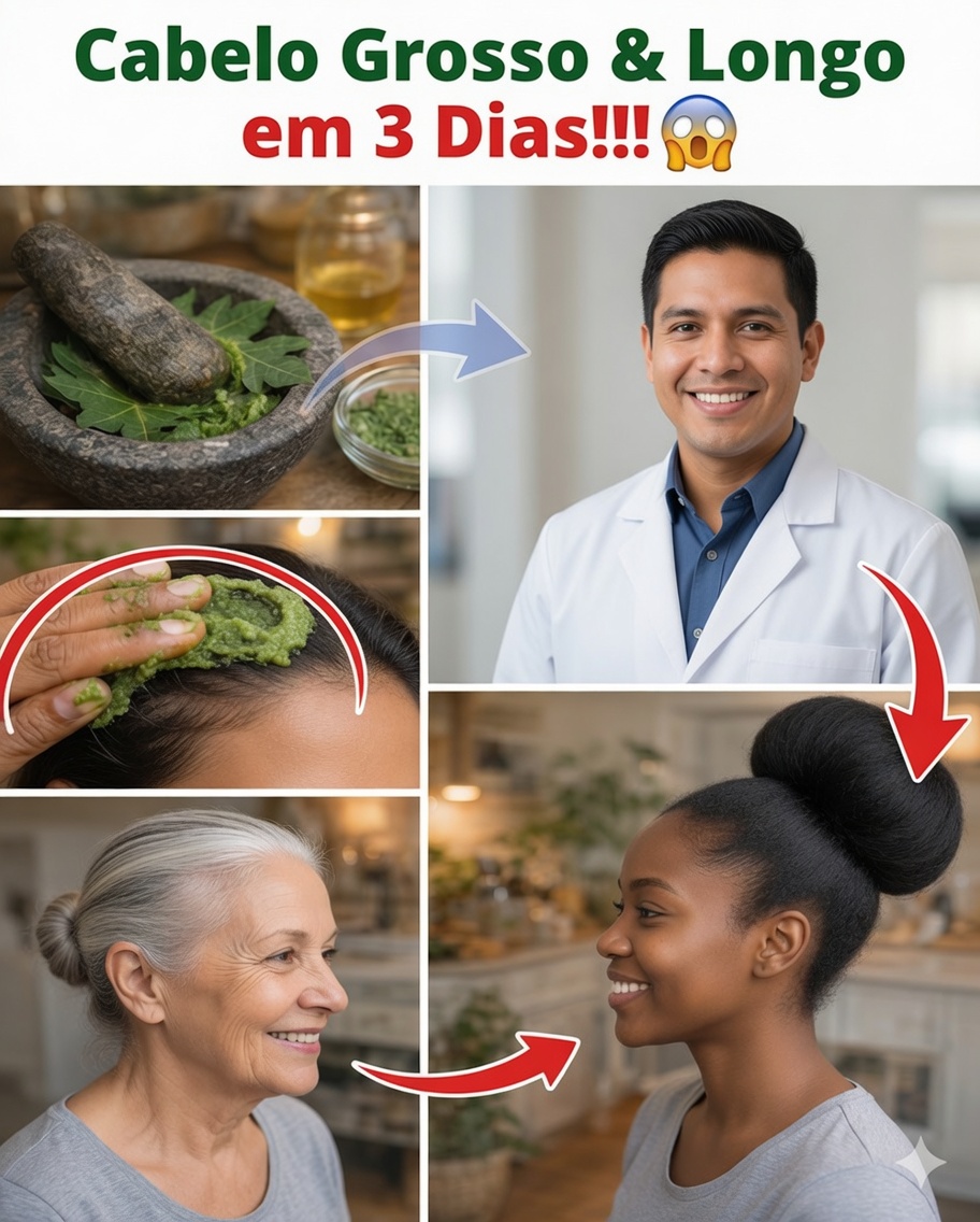 Máscara Capilar de Folha de Mamão: O Segredo Natural para Cabelos Mais Fortes e Brilhantes