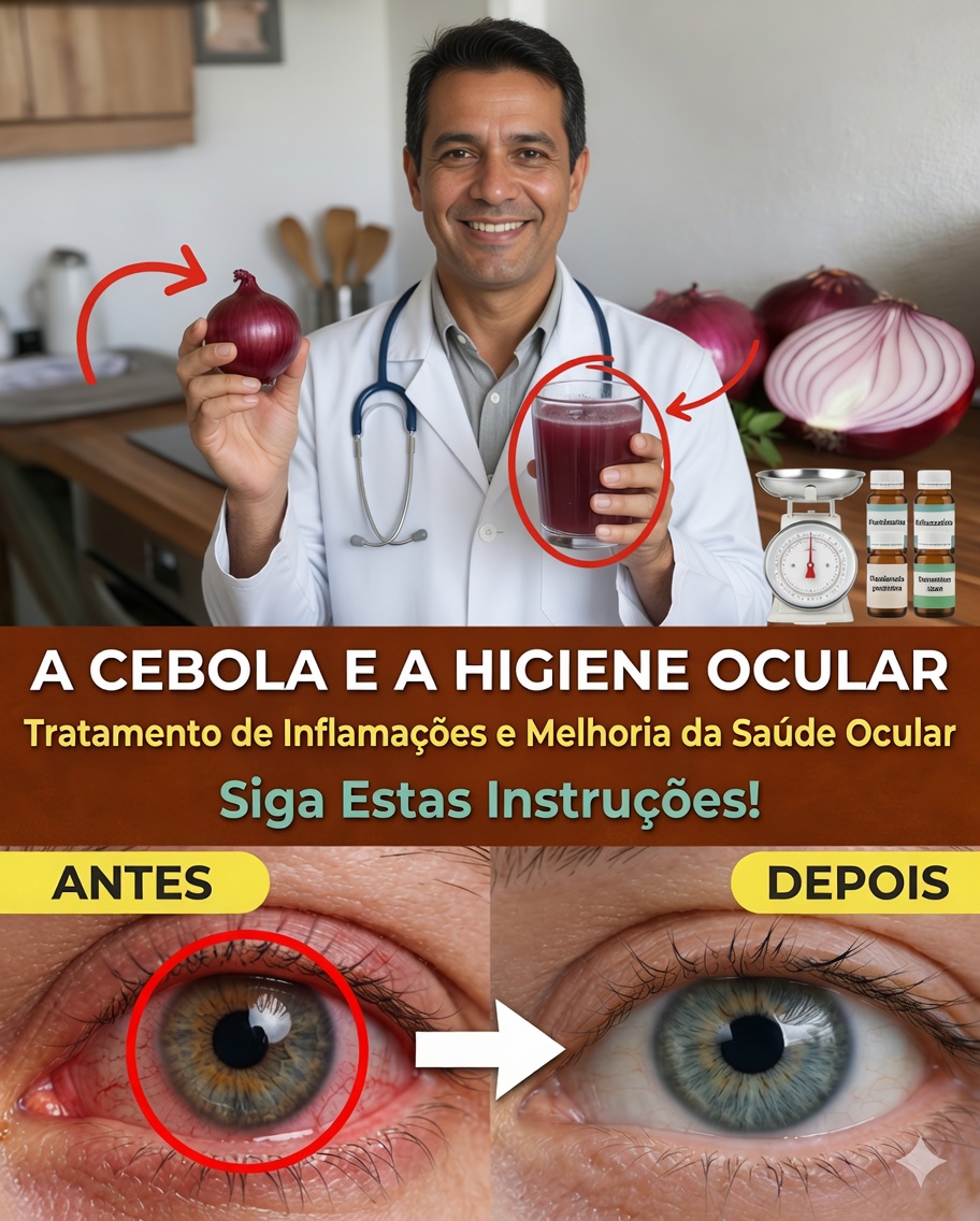 Cebola para o Conforto dos Olhos: Por que este simples hábito de 5 dias na cozinha está chamando atenção silenciosamente