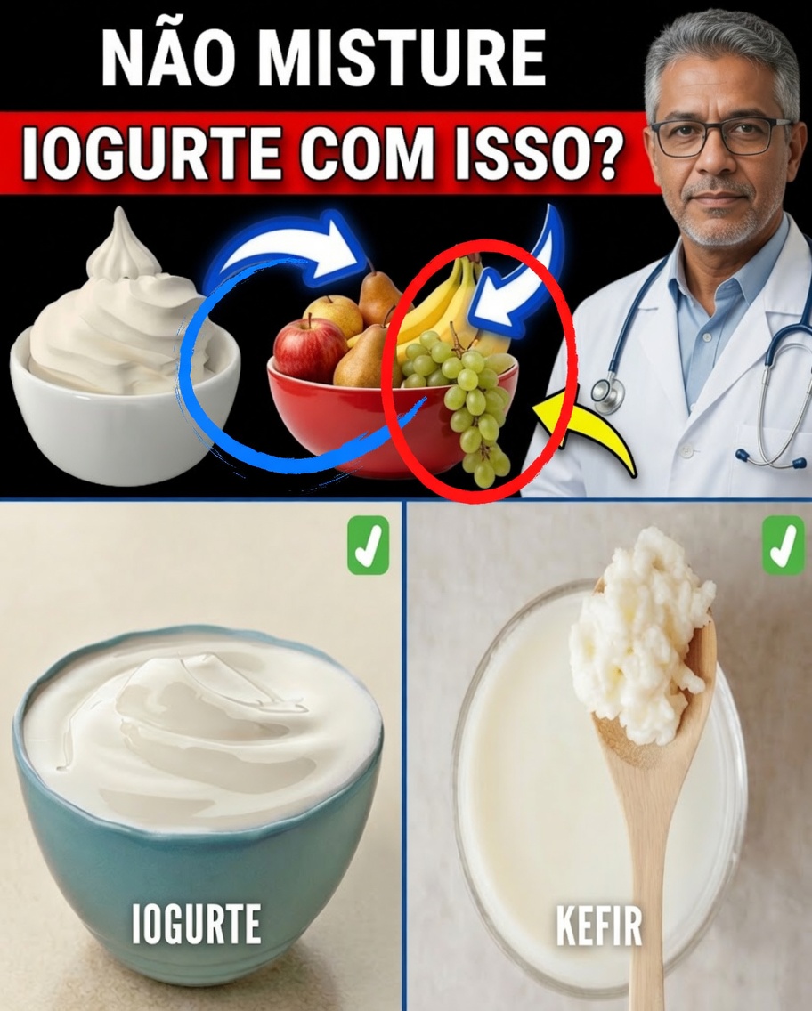 Alerta Sobre o Iogurte: 4 Combinações de Alimentos que Prejudicam o Intestino e a Digestão