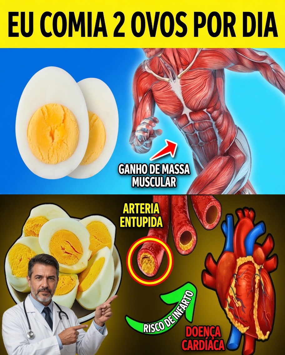 99% das pessoas não sabem disso: comer apenas 2 ovos por dia pode iniciar processos IRREVERSÍVEIS no seu corpo!