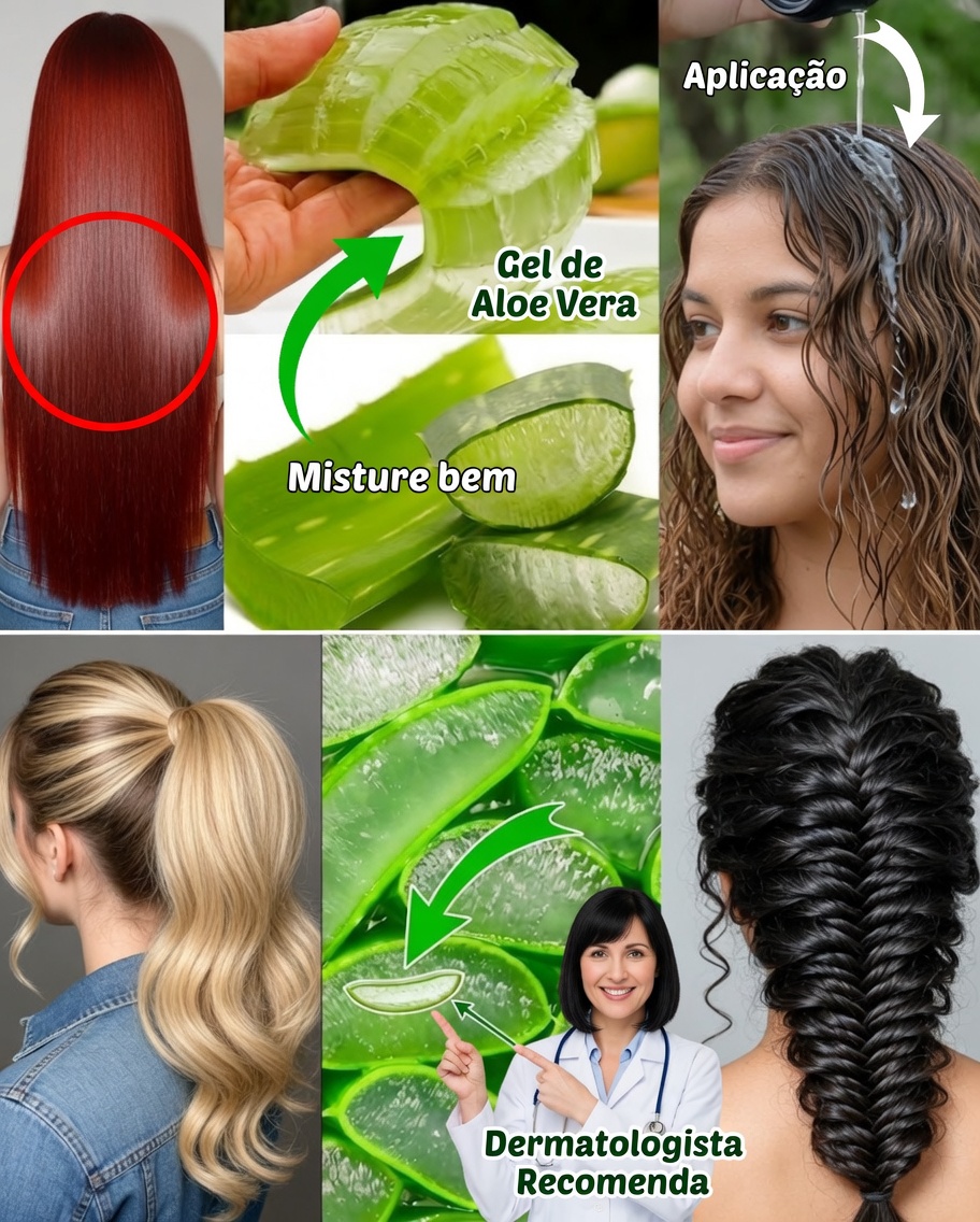 Desbloqueie Cabelos Espessos e Deslumbrantes com Este Segredo de Aloe Vera