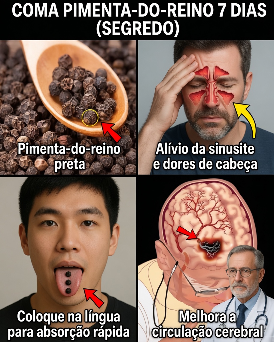 O que acontece quando você come pimenta-do-reino todos os dias por 7 dias?