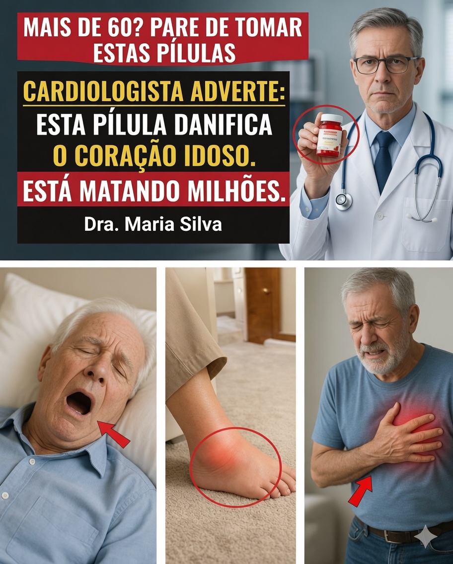 5 Medicamentos Comuns que Podem Afetar Silenciosamente a Saúde do Coração Após os 60 Anos – e o que Fazer a Seguir