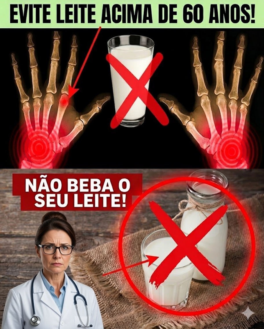 Mais de 60 e ainda bebendo leite? Talvez seja hora de repensar esse hábito