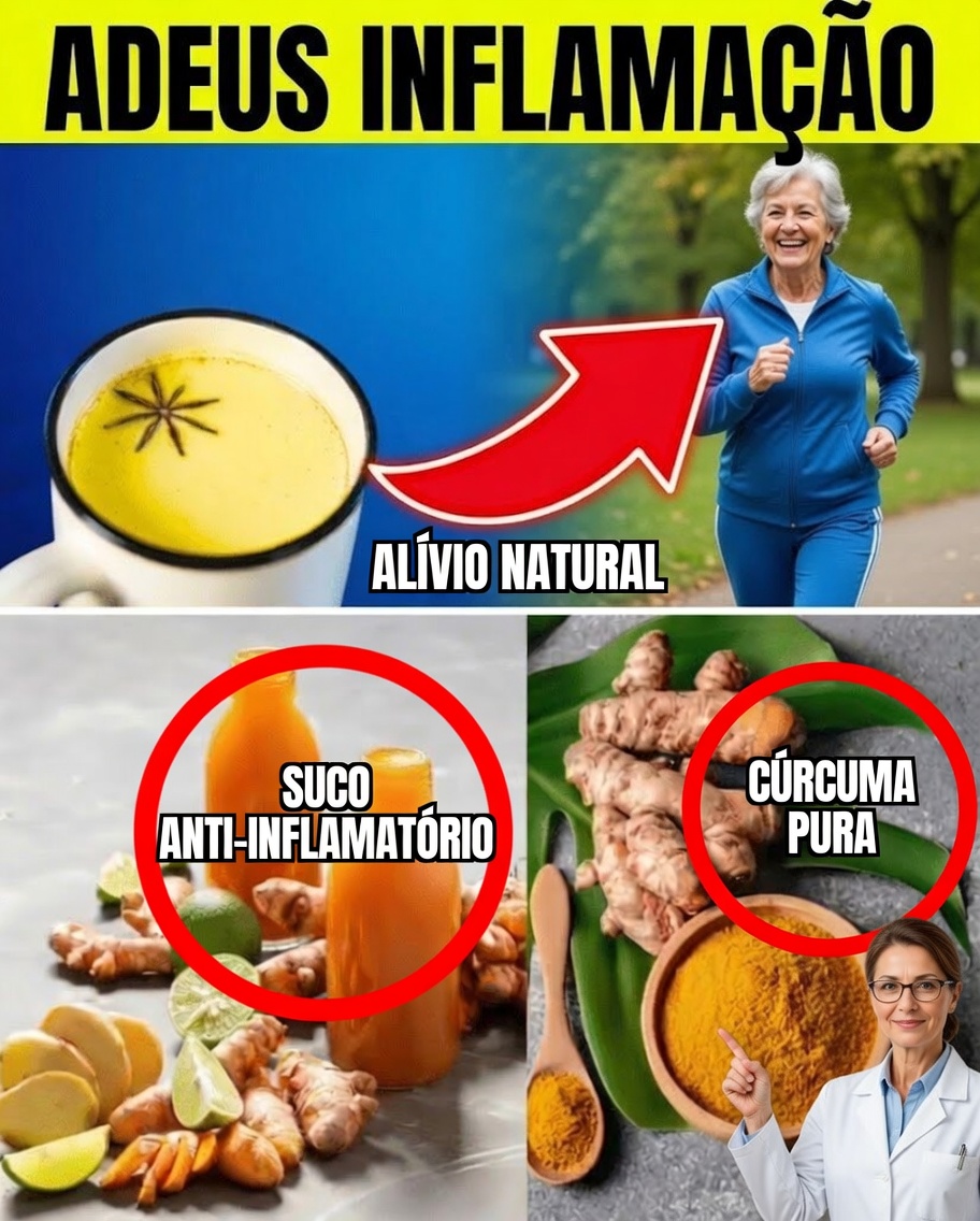 Reduza a Inflamação: 7 Bebidas Naturais Poderosas que Podem Transformar a Sua Saúde