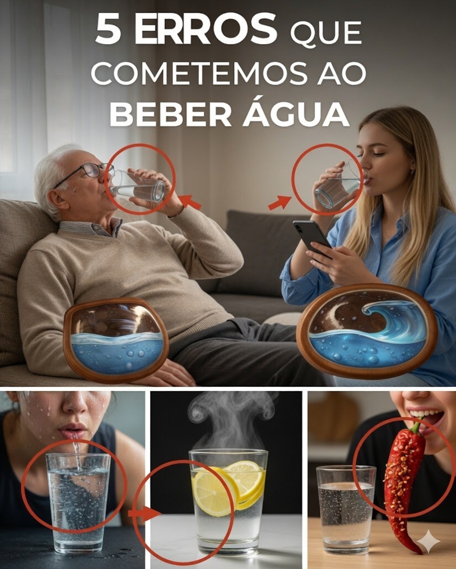 CUIDADO! Evite ESTES GRANDES ERROS ao Beber ÁGUA | 95% das Pessoas Nem Percebem