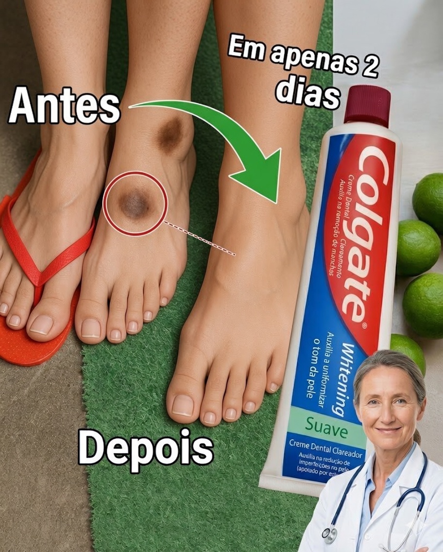 O Segredo Surpreendente da Colgate para Pés Mais Macios