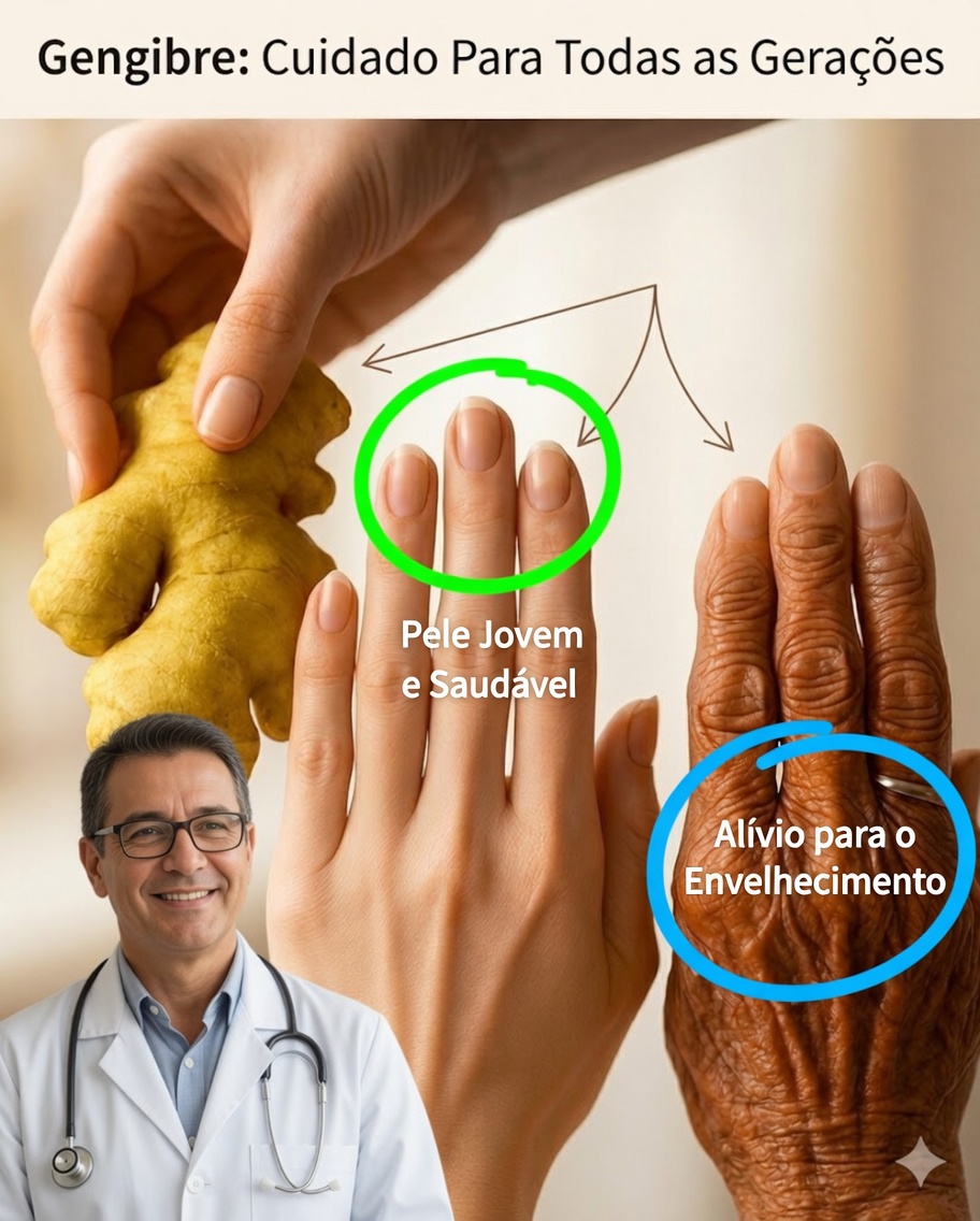 O Toque Suave do Gengibre para Mãos que Contam Sua História