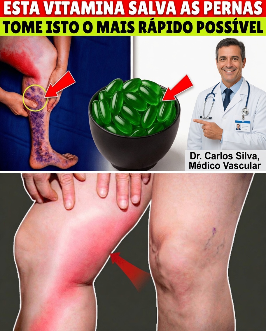 Esta Vitamina Pode Ajudar a Reduzir o Risco de Coágulos nas Pernas – O Que os Idosos Precisam Saber