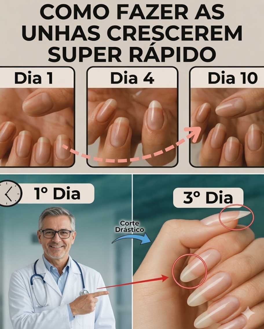 Como Fazer as Unhas Crescerem em Apenas 2 Dias