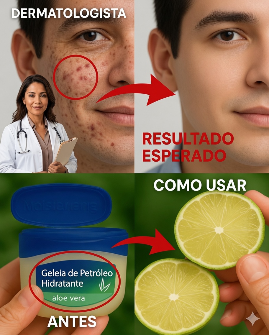 O Segredo Atemporal Antiaging com Vaselina e Limão