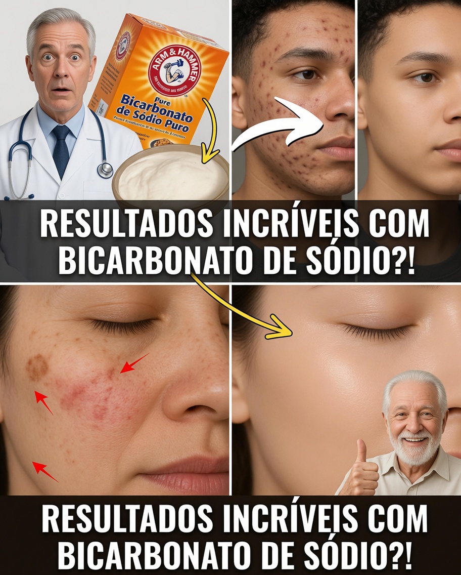 Creme Caseiro de Bicarbonato de Sódio para Rugas e Manchas