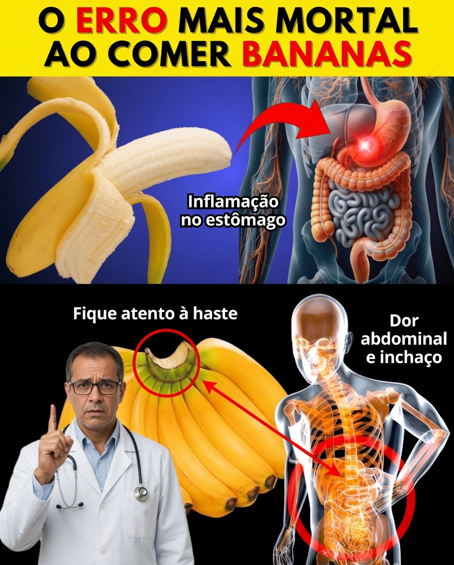 8 Erros Graves com Bananas que Você Pode Estar Cometendo — e Como Corrigi-los Naturalmente