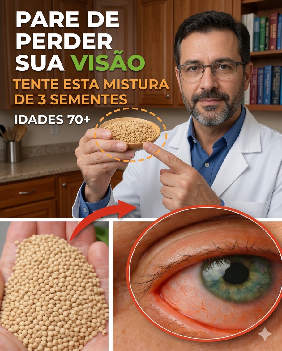 Coma esta semente e veja sua visão melhorar — especialmente depois dos 60!