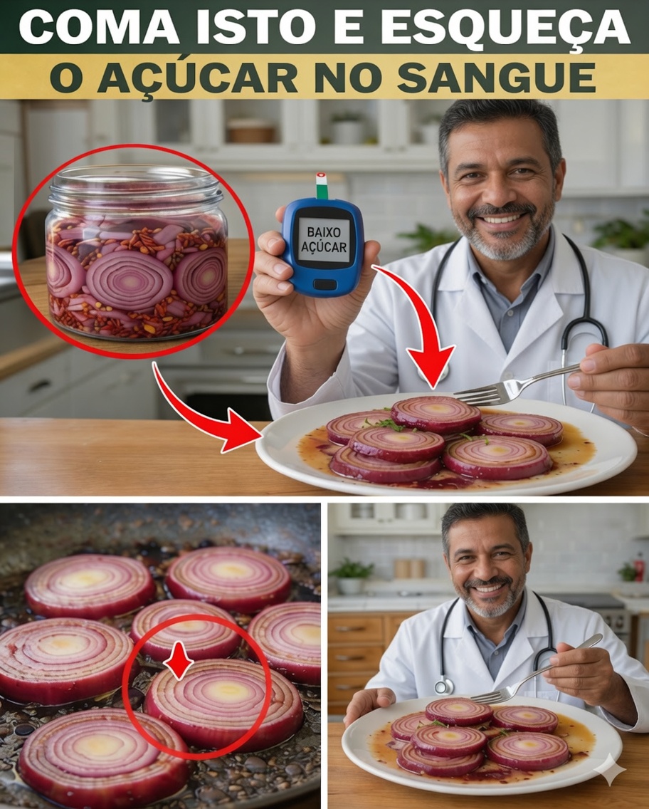 A receita com cebola que pode ajudar a apoiar o açúcar no sangue e fortalecer o coração