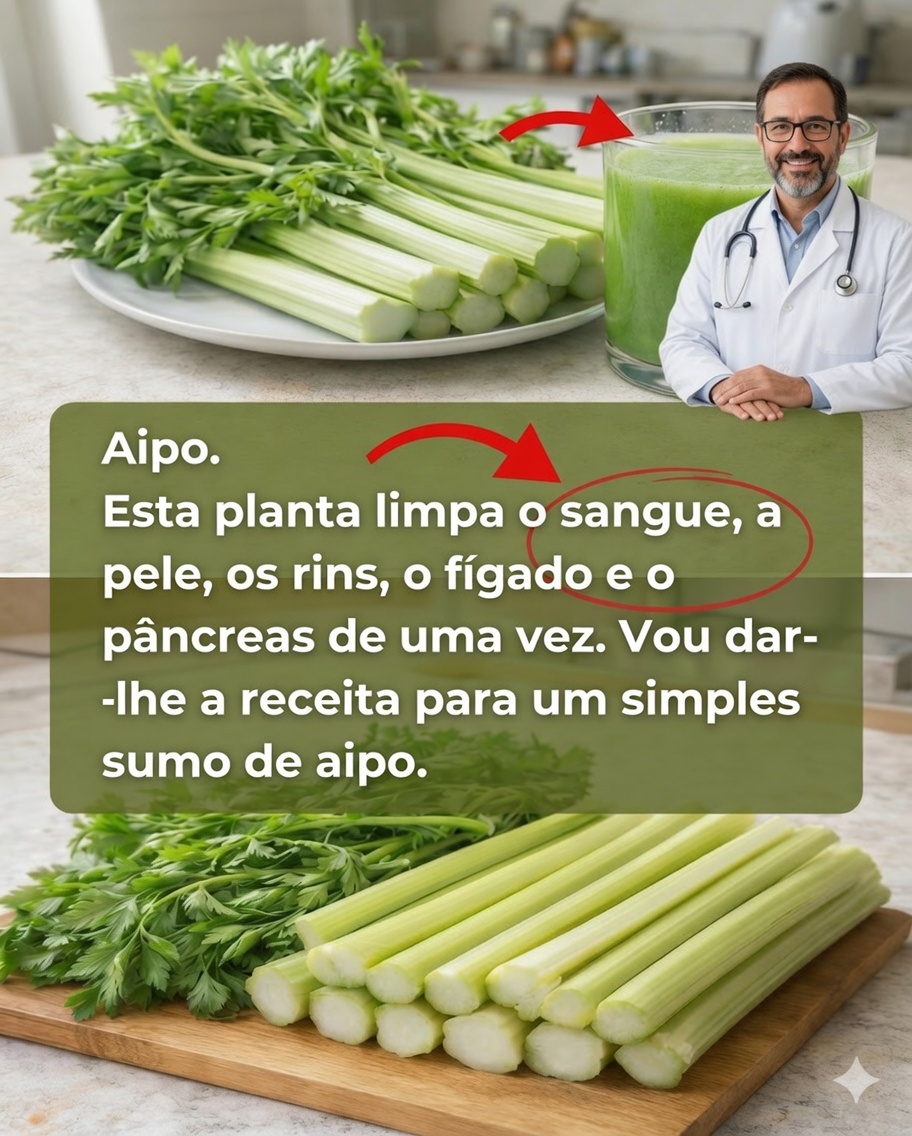 Cansado de Acordar Pesado e Inchado? Este Suco Simples de Aipo, Salsa e Limão Pode Transformar as Suas Manhãs