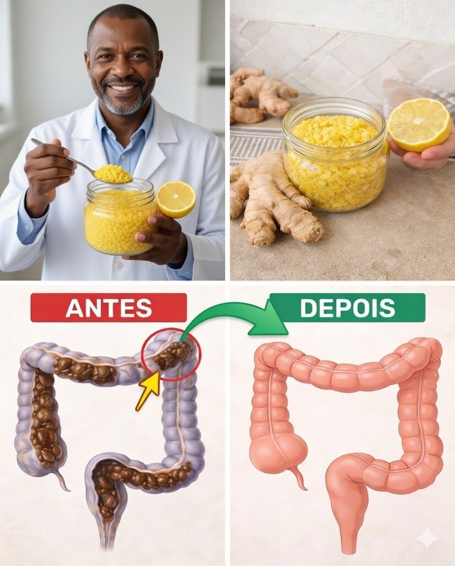 Gengibre + Limão: Limpeza do Cólon Antes e Depois – O Que Realmente Acontece Quando Você Experimenta Esta Bebida Simples