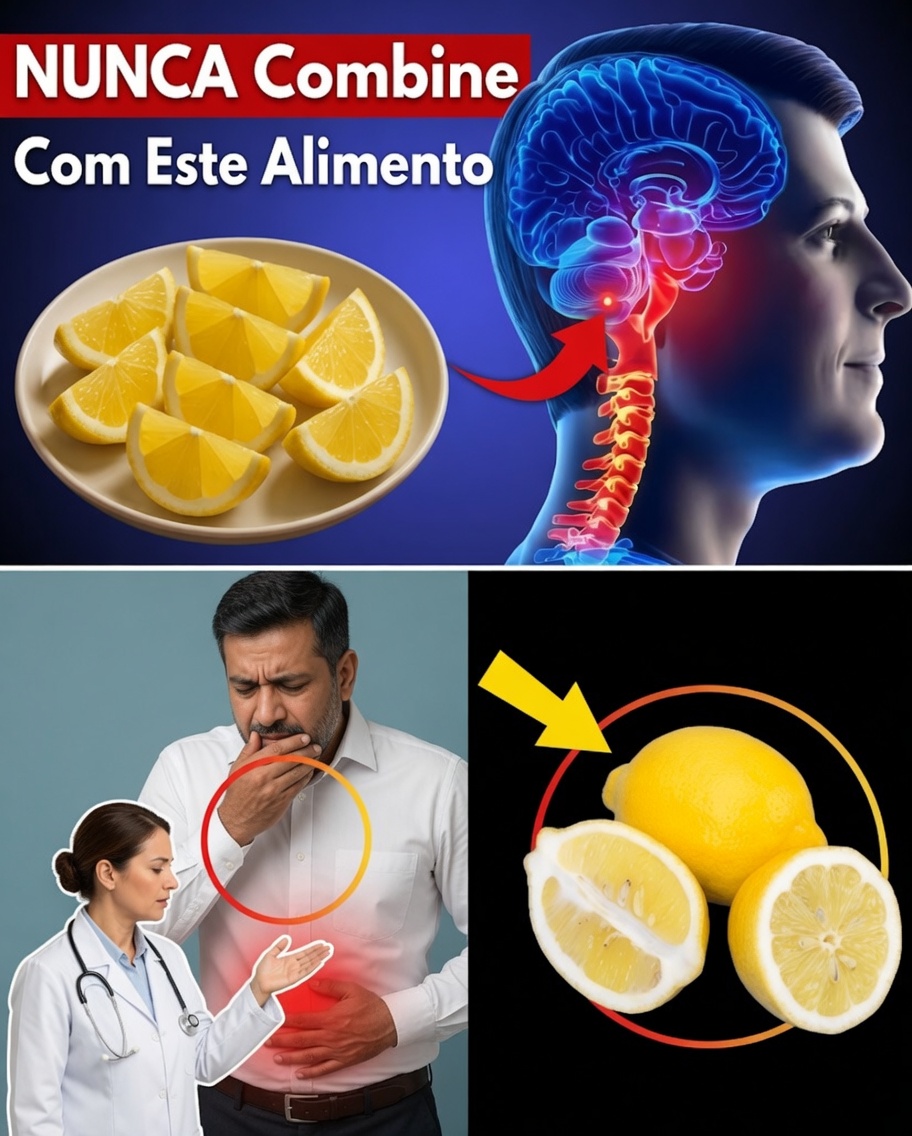 Quando o Limão se Torna Tóxico Depois dos 60: Evite Estas Três Combinações Alimentares