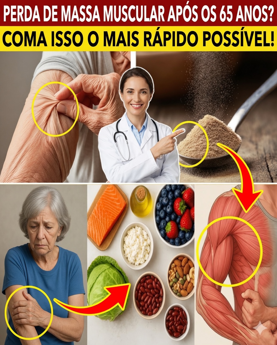 Mais de 60? Este alimento simples pode ajudar a reverter a perda muscular em idosos