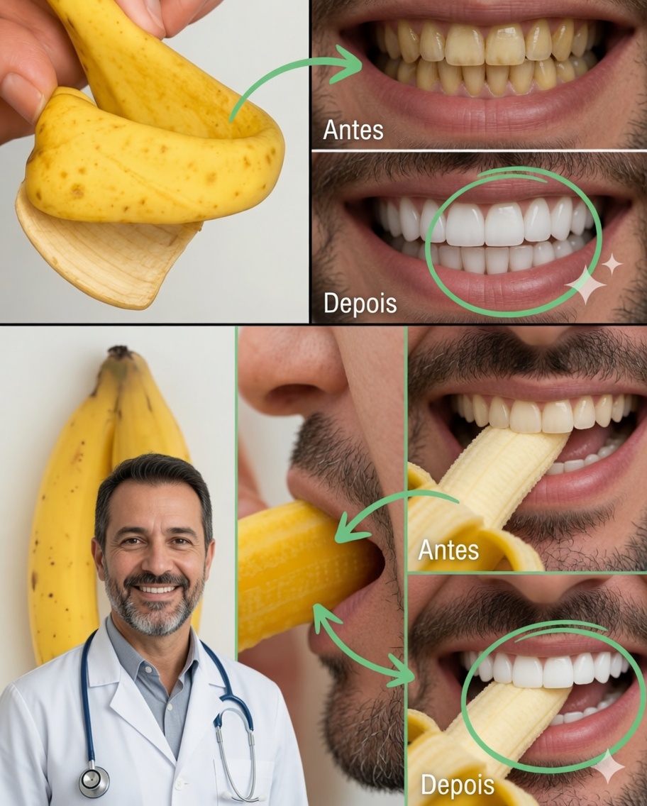 Ilumine Seu Sorriso em Apenas 2 Minutos com uma Casca de Banana