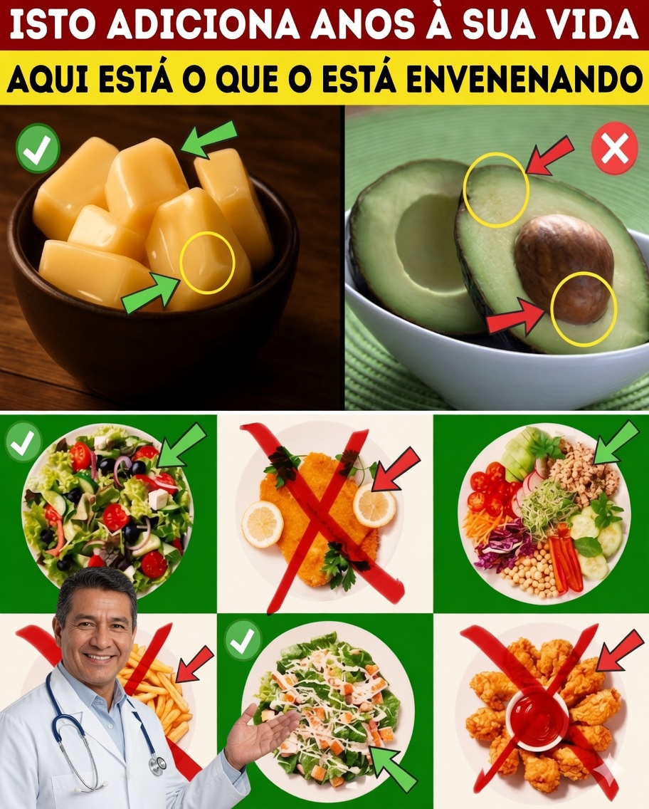 Mais de 65 anos? 5 gorduras PERIGOSAS que você nunca deve consumir e 5 que você PRECISA incluir na dieta!