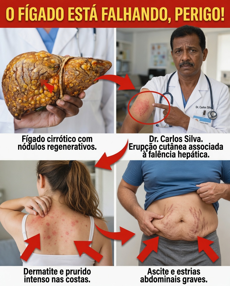 8 Sinais Ocultos de Que Seu Fígado Pode Estar Falhando – Não Ignore Estes Alertas