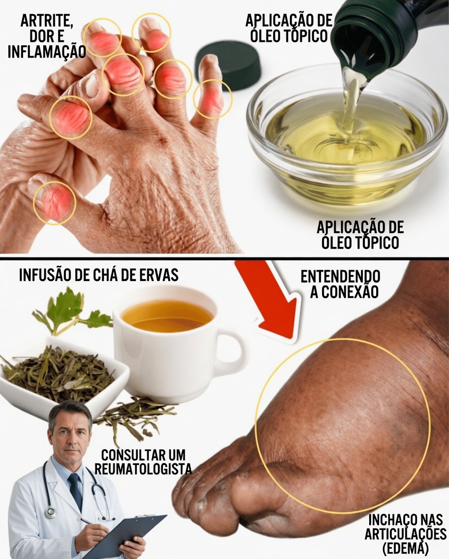 Beba Este Chá de Ervas e Diga Adeus às Pernas, Tornozelos e Pés Inchados