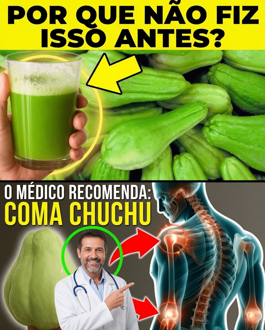 Chuchu: O Superalimento Escondido para Aliviar Dores e Melhorar a Circulação