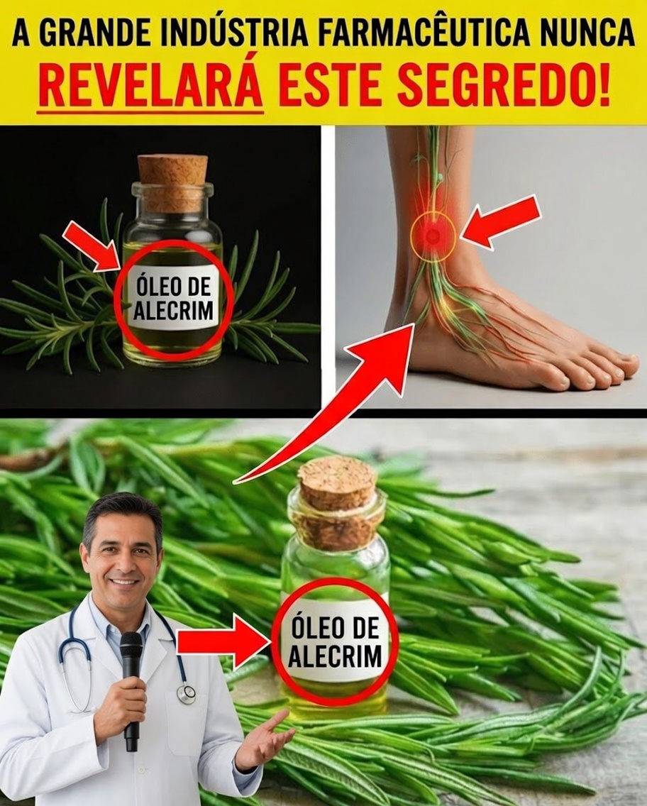 Idosos: Use o Óleo de Alecrim Desta Forma e Descubra 12 Benefícios Incríveis