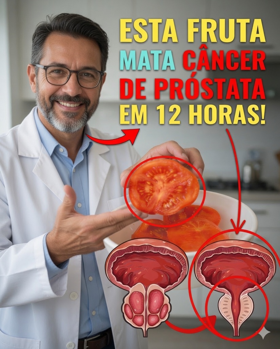 Tomate: O Alimento Simples Que Pode Ajudar a Sustentar a Saúde da Próstata Após os 50