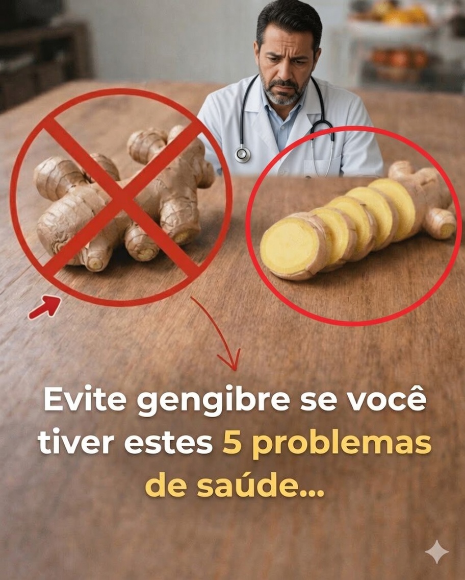 Não Use Gengibre Se Você Pertence a Um Destes 5 Grupos de Pessoas
