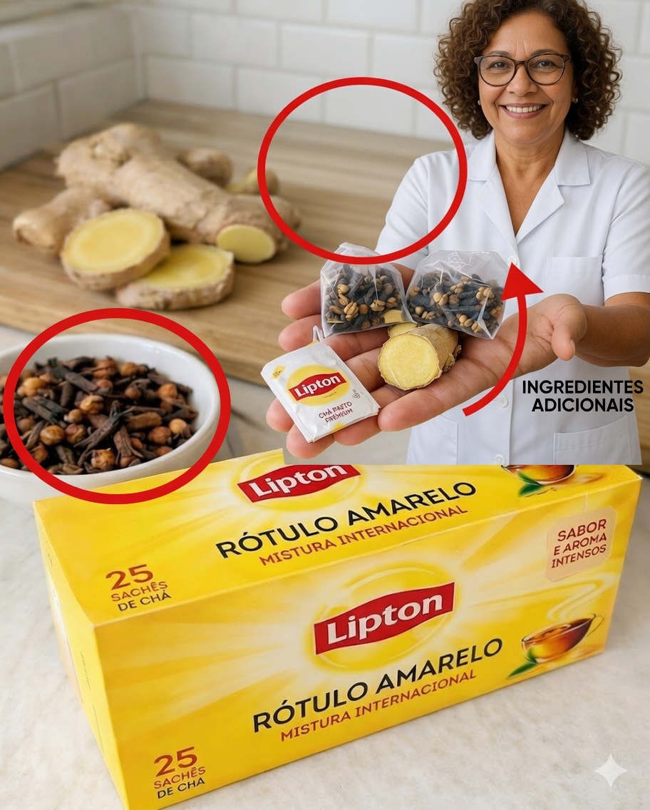 Os Poderosos Benefícios do Chá Lipton com Cravo e Gengibre: Um Ritual Diário Simples que Toda Mulher Merece