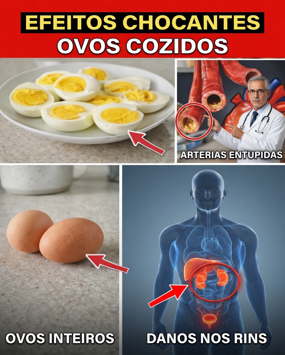 Apenas 2 Ovos Cozidos Todas as Manhãs Podem Fazer Estas 10 Coisas pelo Seu Corpo