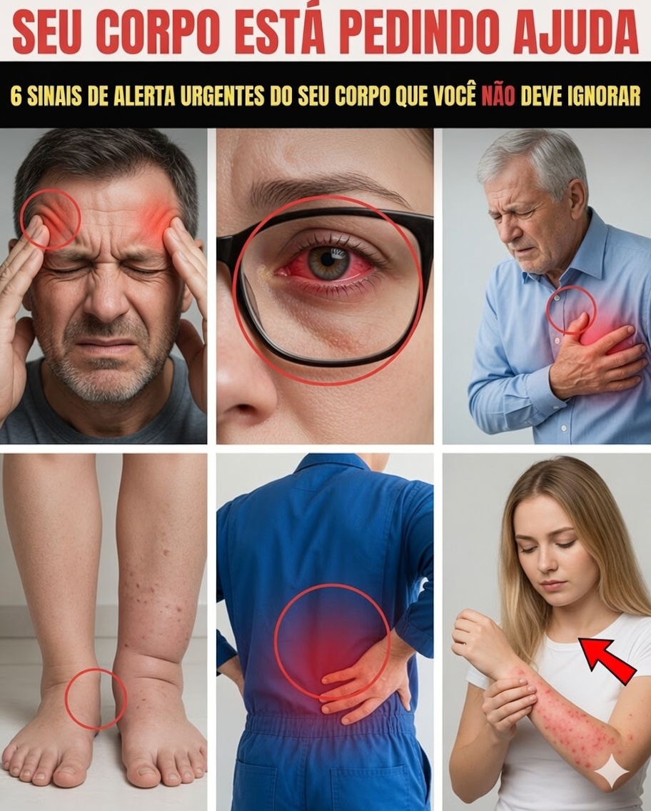 6 Sinais Sutis do Corpo que Você Não Deve Ignorar para Proteger Sua Saúde a Longo Prazo