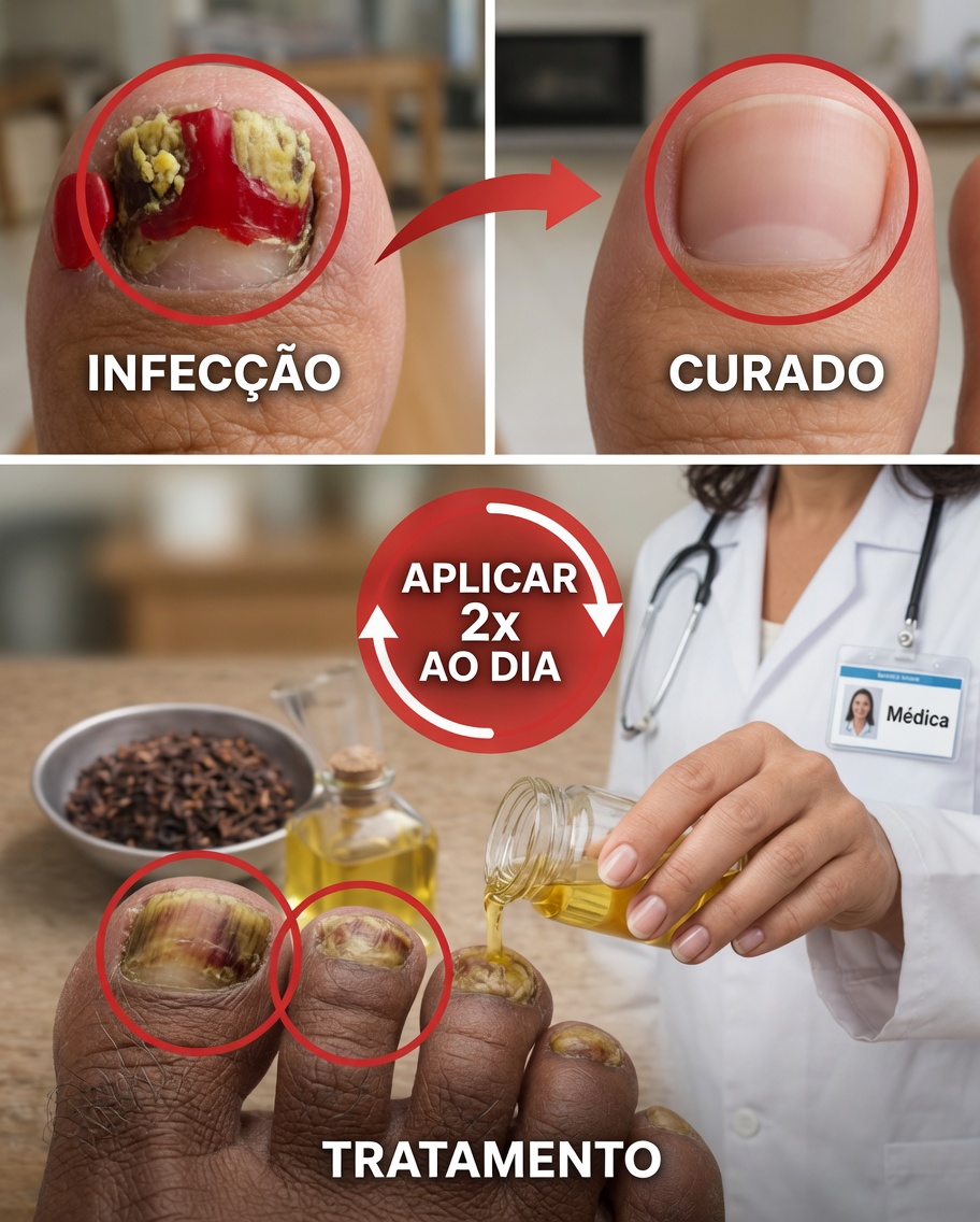 Já Experimentou Este Simples Remédio Caseiro para Ajudar no Controlo de Fungos nas Unhas? Um Guia Passo a Passo