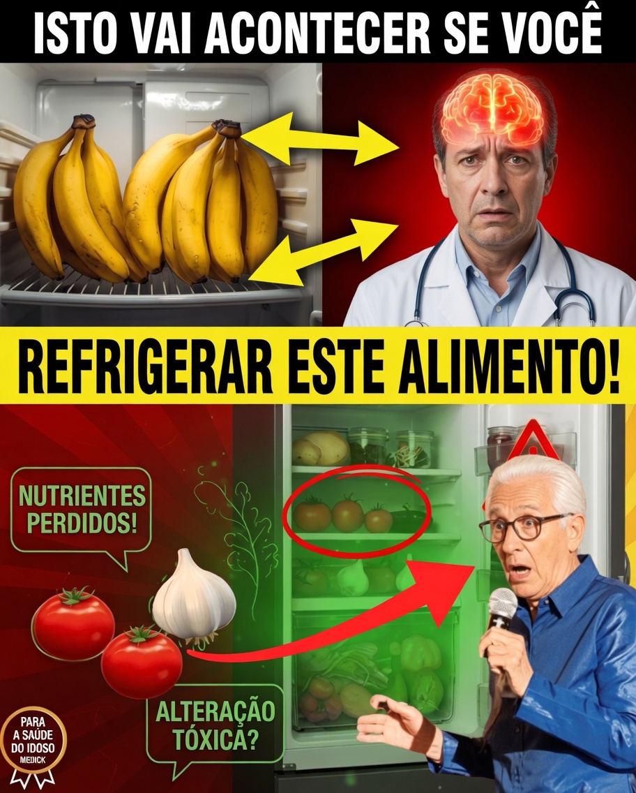 IDOSOS, PAREM AGORA! Nunca Coloquem Estes 13 Alimentos na Geladeira — Vejam o Porquê