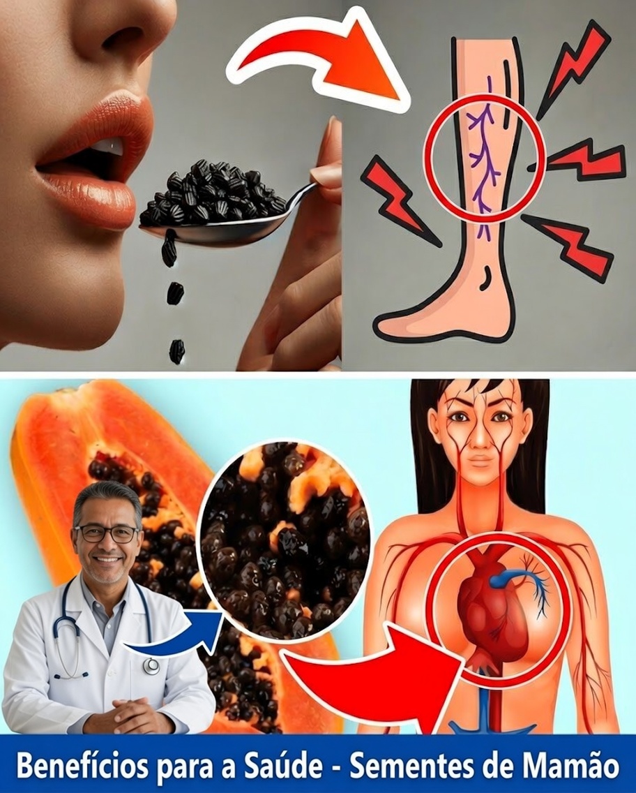 O Poder Oculto das Sementes de Mamão: Será que este Pequeno Tesouro Pode Ajudar a Resolver Diversos Problemas de Saúde?