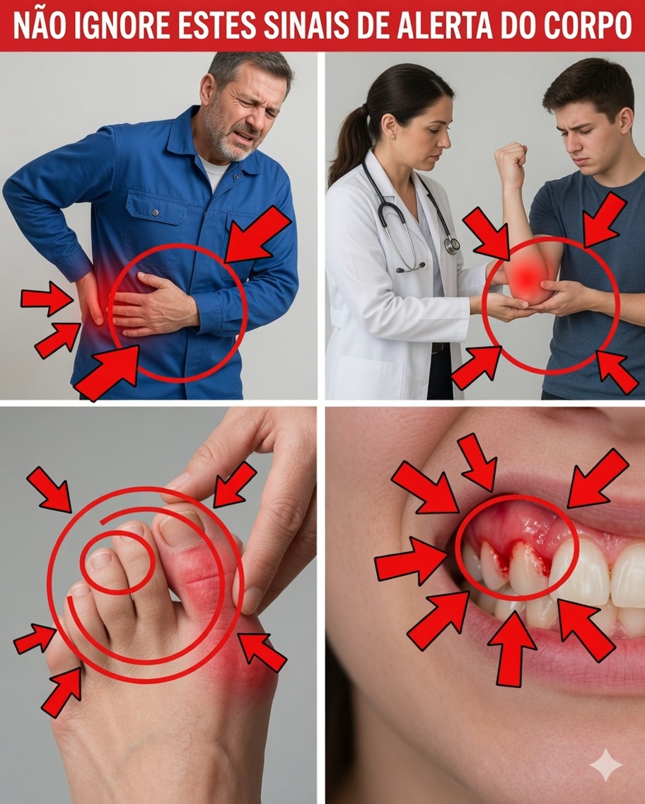 7 Sinais Silenciosos do Corpo que Podem Indicar Problemas de Saúde e que Você Não Deve Ignorar