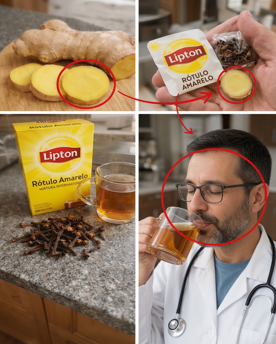 Chá de Gengibre, Cravo e Chá Preto: Um Ritual Simples que Muitas Mulheres Estão Adotando Todos os Dias