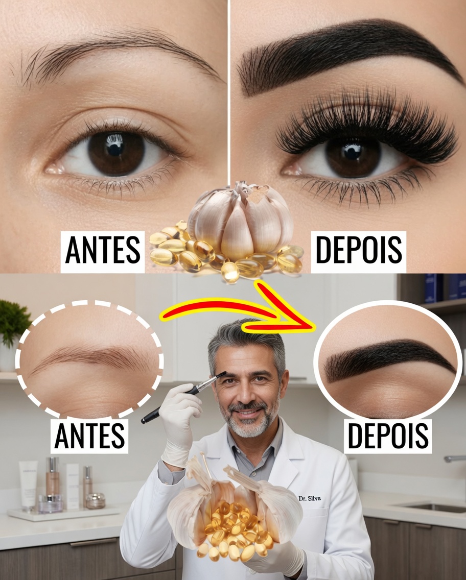 Alho e Vitamina E: Um Método Natural Simples para Fazer Crescer Sobrancelhas Mais Espessas e Cílios Mais Longos