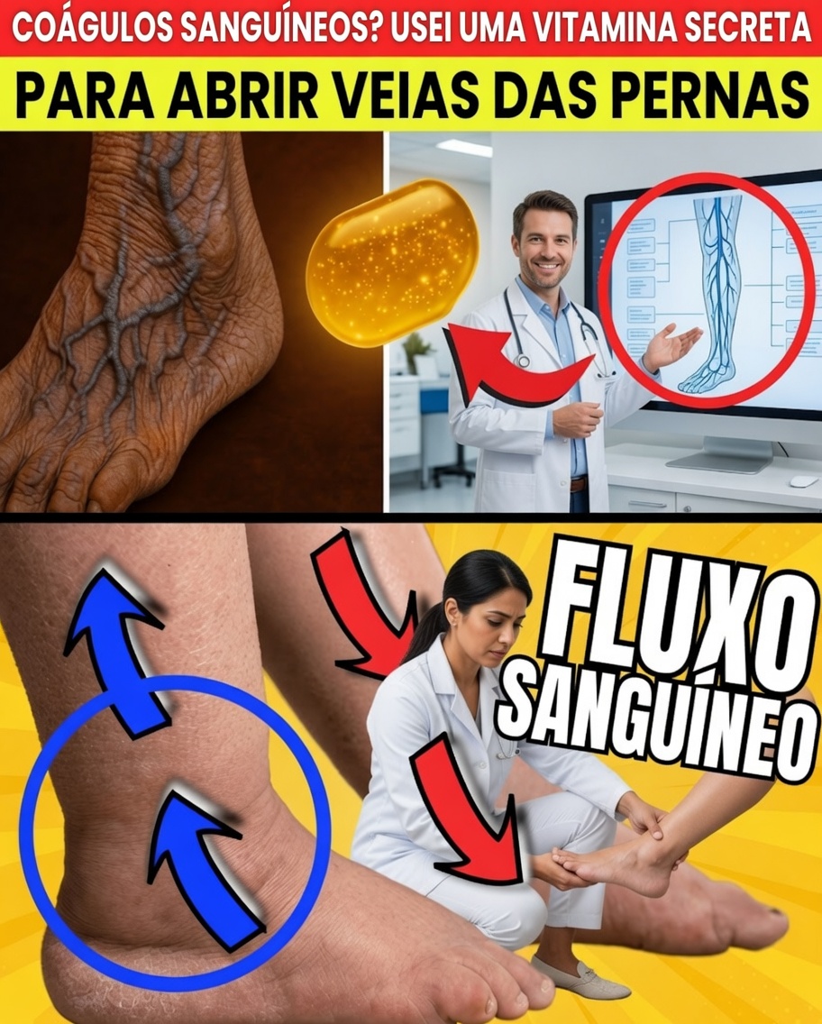 Vitamina D e Coágulos Sanguíneos: Uma Forma Natural de Apoiar a Circulação Saudável Após os 60