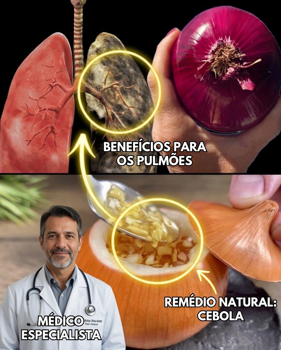 O Antibiótico de Cebola: Um Poderoso Remédio Natural para Tosse, Bronquite e Pneumonia